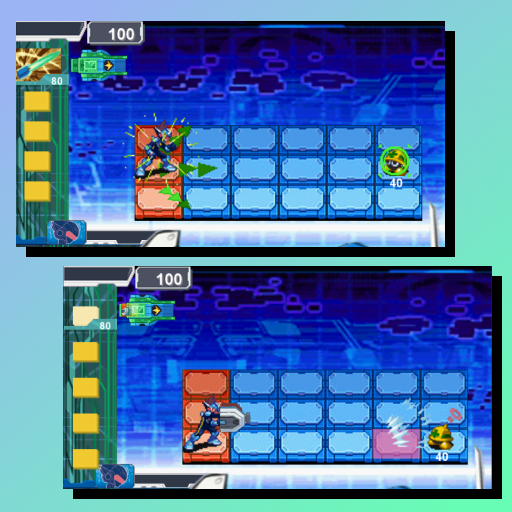 Megaman StarForce game screenshot